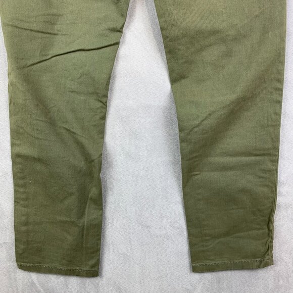 Rag & Bone Mens Pants 32 Army Green Fit 1 Chino Cotton Twill Made In USA 32x28 - Picture 12 of 14